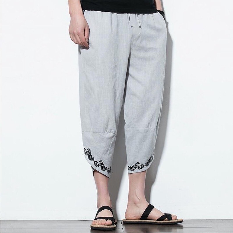 CELANA HAREM LINEN IMPORT PRIA JEPANG BAGGY HIP HOP BIG OVER SIZE M-XXXXXL 5XL RU2