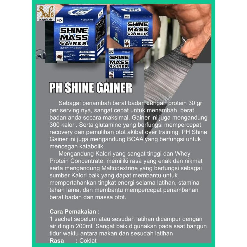 Fitnessuplemen- Ph Mass Gainer 10 Lbs / Ph Nutrition / Prohybrid / Pro Hybrid -Aslii.