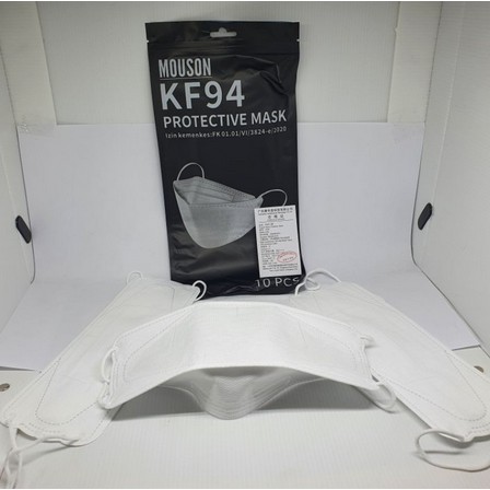 KF94 Mouson Masker 4 Lapis/Kesehatan No.1 (Isi 10Pcs)