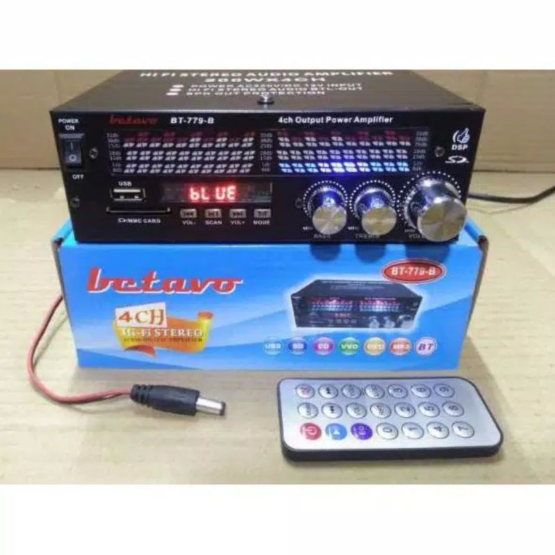 Mini Ampli BETAVO  BT-779B amplifier bluetooth