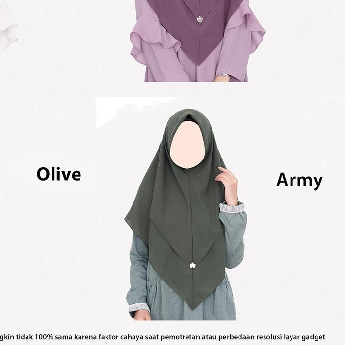 ☏ Hijab Princess - Kayla Khimar Size 1 (Standar) ❅