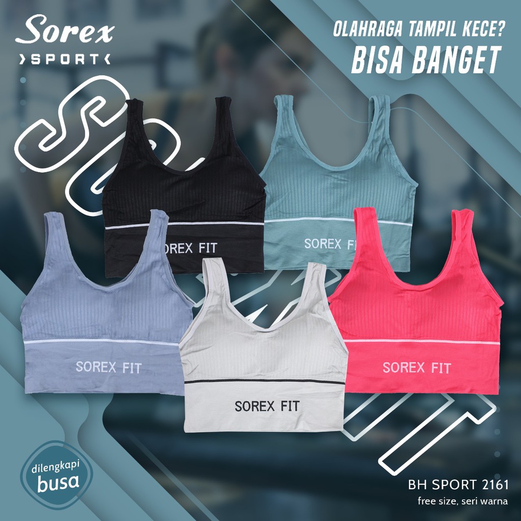 BH Sport Tali Silang Sorex 2161 - BH Olahraga Gym Latihan Sorex