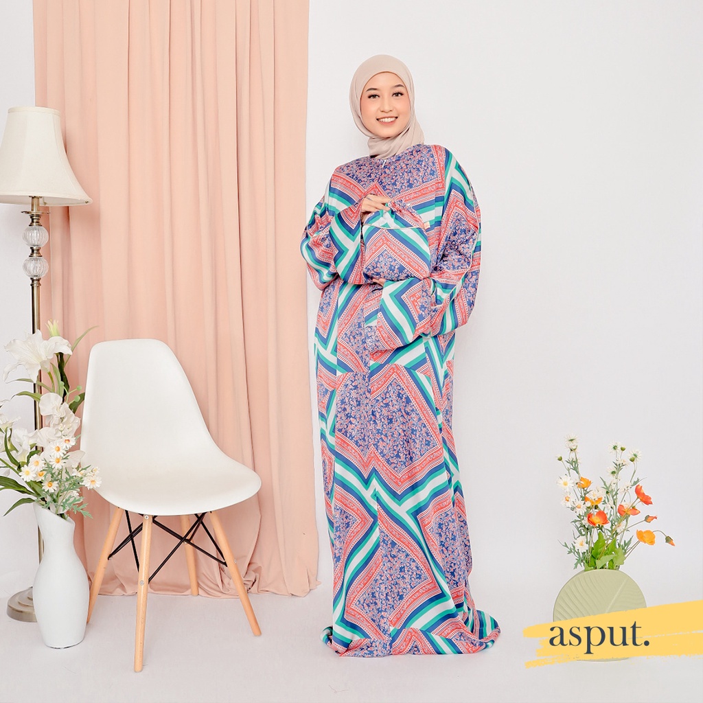 ASPUT - Kanaya Motif Mukena Abaya Premium by Intan Fahilla