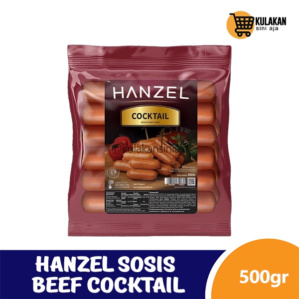 HANZEL Sosis Beef Cocktail 500 Gram