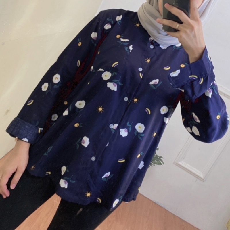 KEMEJA RAYON FULL KANCING/ KEMEJA RAYON VISCOSE MOTIF/KEMEJA BASIC