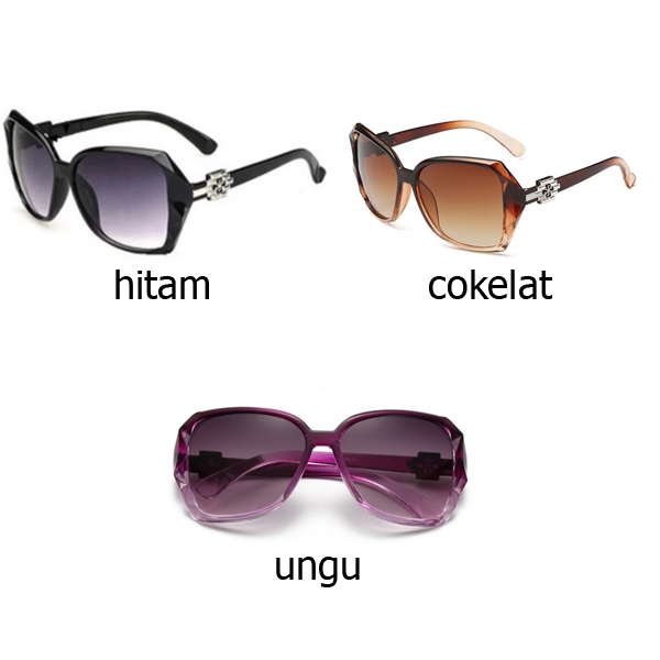 OILA kacamata hitam fashion wanita trendi black sunglasses sunnies (3A2)&amp;(3A3)-(4b4)-(2D4) jgl037 / jgl075