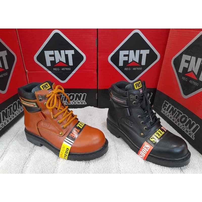 Sepatu Safety Boots FINTONI 6919