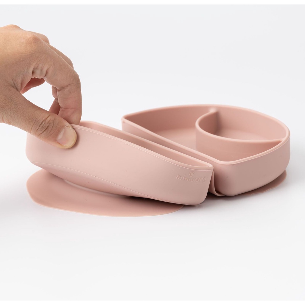 Miniware x Catherine - Silifold | Piring Silicone, Piring Bayi, Piring