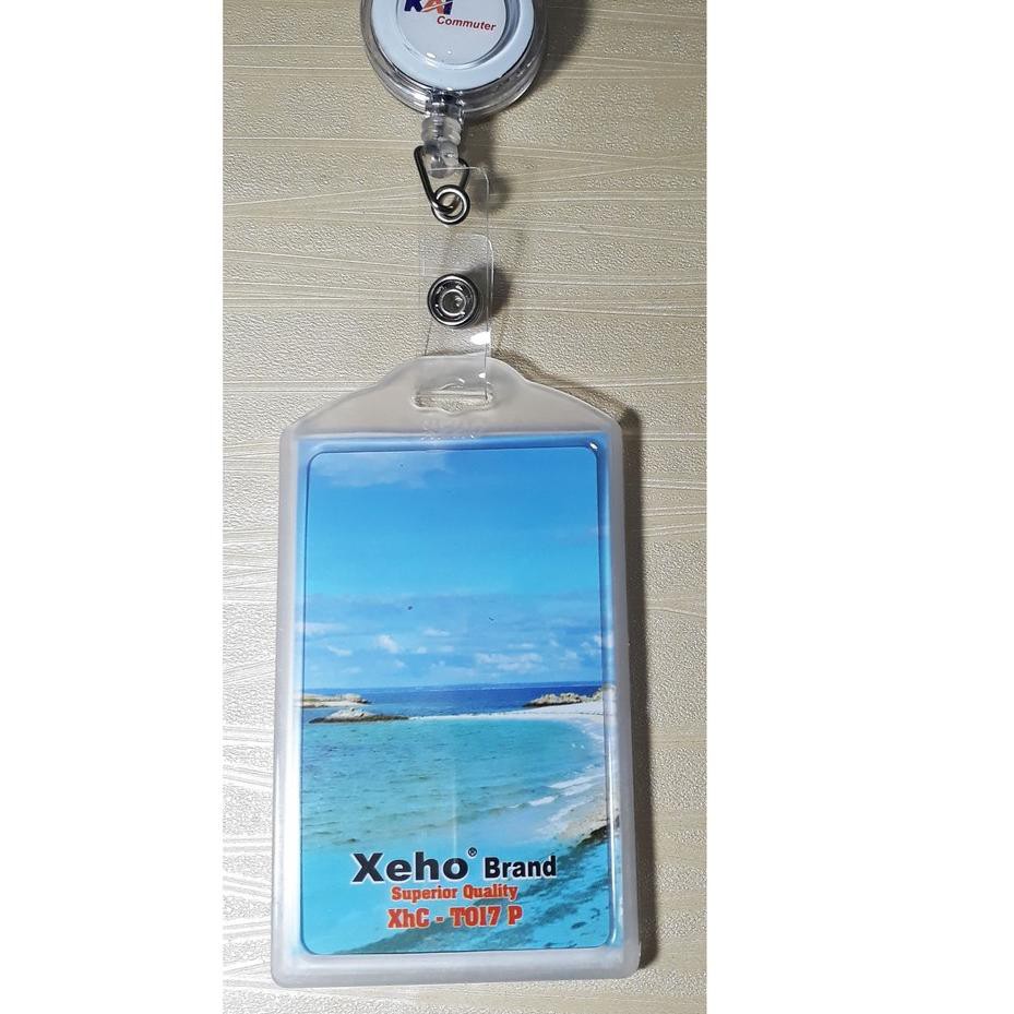 

MINIMAL BELI 2 PCS ! YOYO ID CARD TRANSPARAN-NAMETAG LOGO PT KAI (Persero) TERBARU-TERLENGKAP