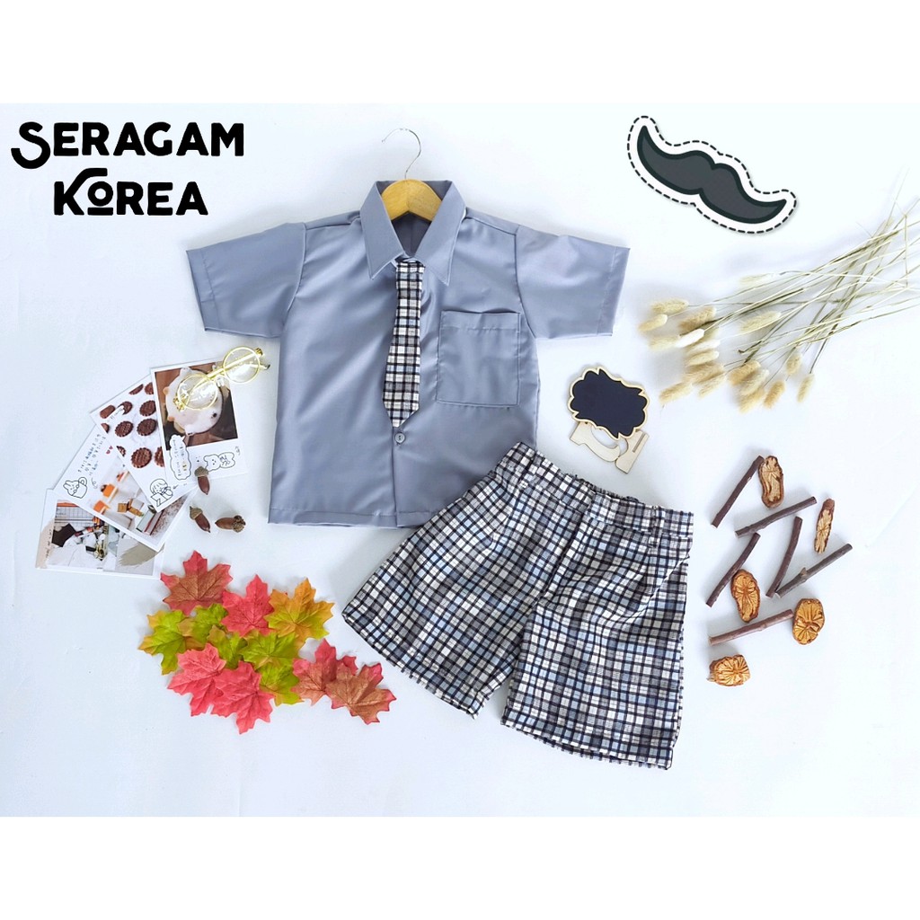SERAGAM SEKOLAH TK/KOSTUM ALA KOREA JUNIOR
