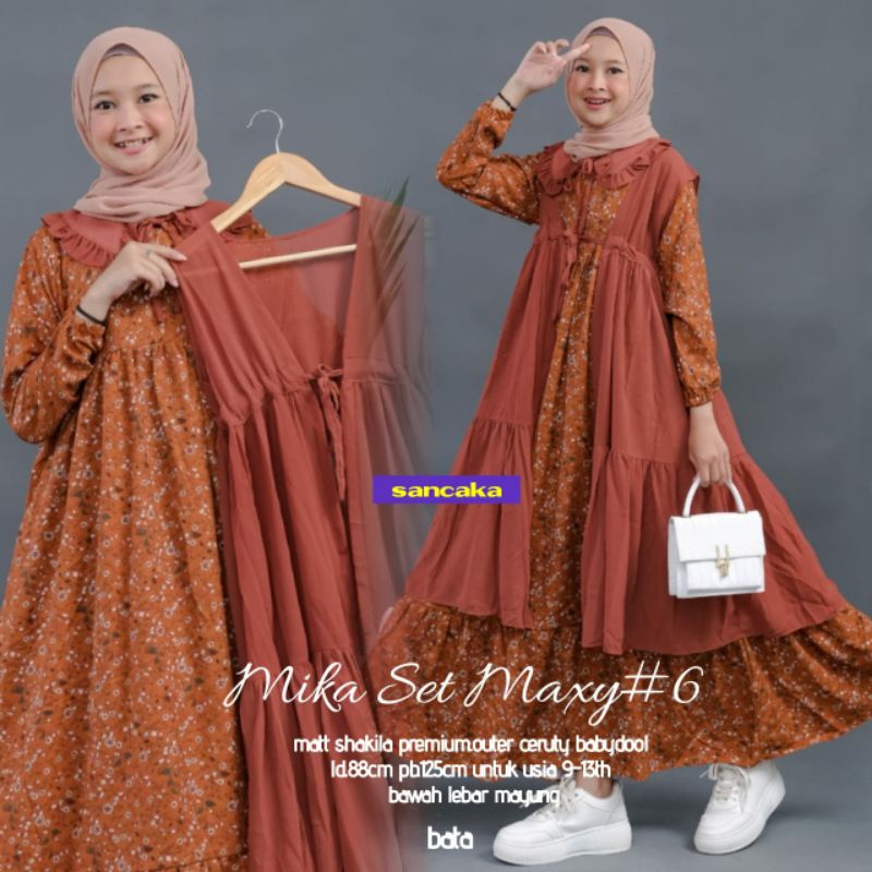 MIKA SET KIDS 4 / MIKA SET KIDS Y GAMIS TERMURAH LABEL JASMINE-6