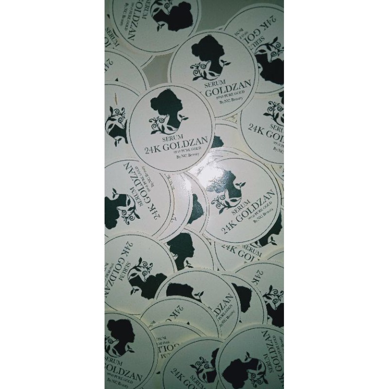 

Stiker produk/makanan/cemilan bisa custom