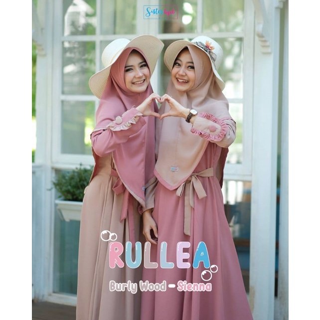 RULLEA DRESS BY SISTER HIJAB READY STOCK