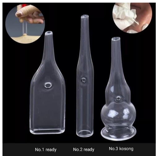 Aksesoris Alat Facial Kaca Vacum Sedot Komedo