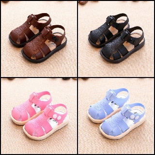  Sandal  bayi  Laki Laki Prewalker antislip Karet  Ringan 0 