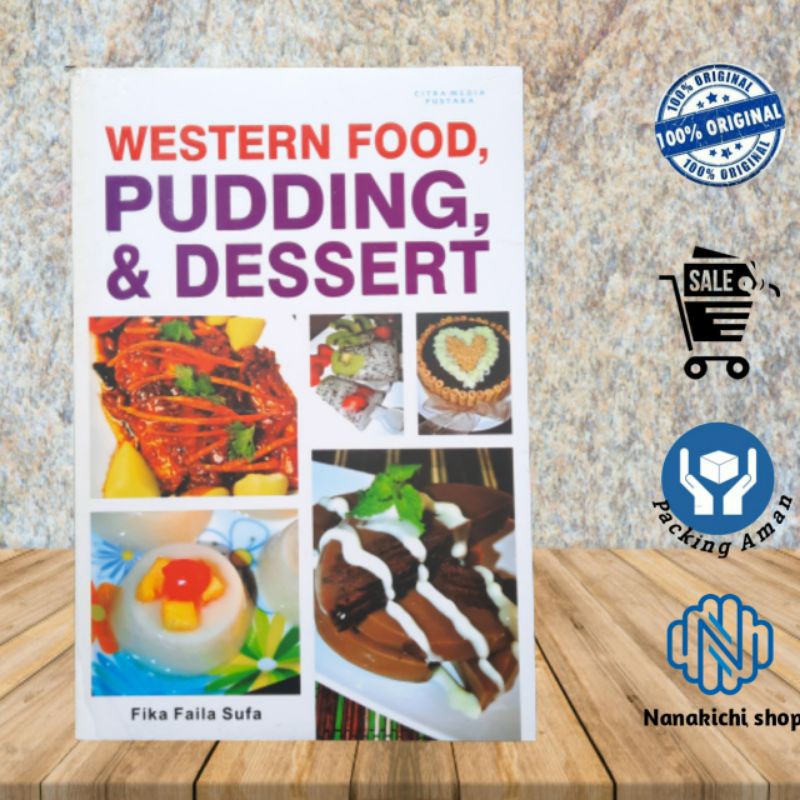 Buku Resep Masakan Western Food Pudding Dessert Shopee Indonesia