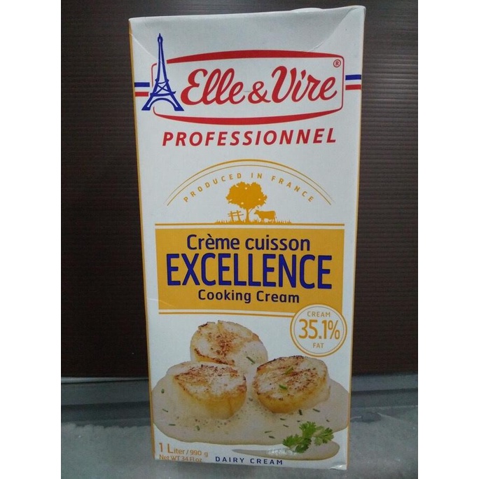 

BAYAR DITEMPAT Elle & Vire cooking Cream 1 liter