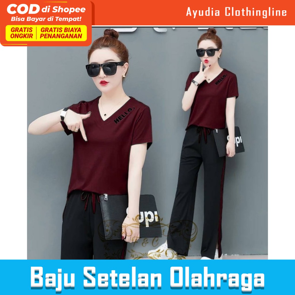 STELAN TANK ADIDAS SETELAH BAJU OLAHRAGA ZUMBA AEROBIC SENAM YOGA WANITA MURAH TRENDY TERLARIS88 I.2