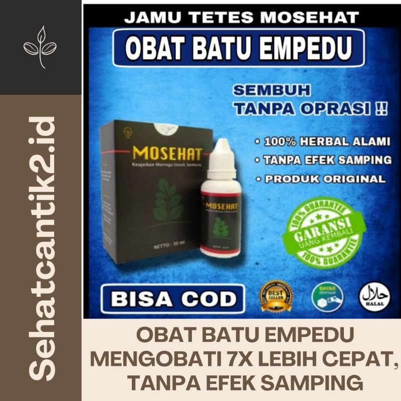 Mosehat Obat Batu Empedu Paling Ampuh Original BPOM