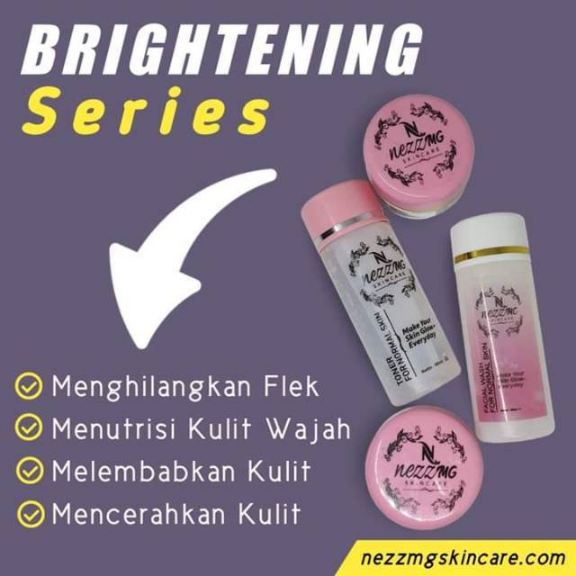 Nezzmg Skincare Brightening Series