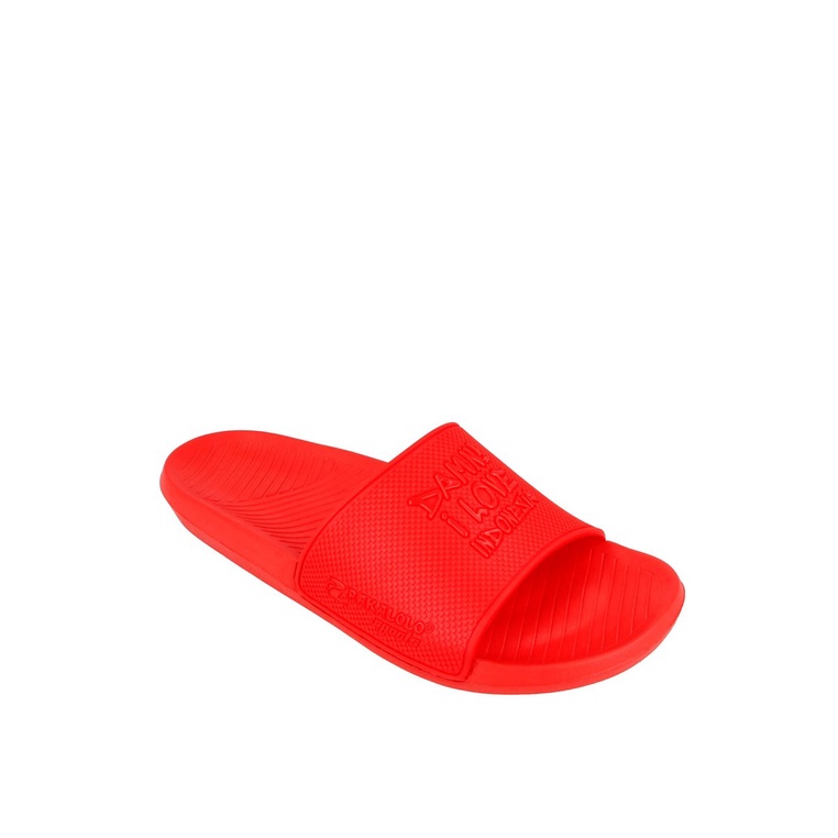 SANDAL SLIDE PAKALOLO PRIA ORIGINAL CASUAL BRANDED ASLI RED PB58