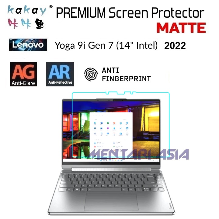 Screen Protector Lenovo YOGA 9i-14 Gen-7 2022 - KAKAY Premium MATTE