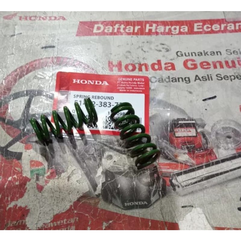 Spring Rebound Atau Per Suling Shock Depan Honda Win 100 GL 100 GL 125 Kode 51412-383-721 Harga 1 Se