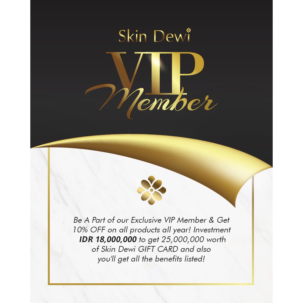 

Skin Dewi VIP Membership for Products