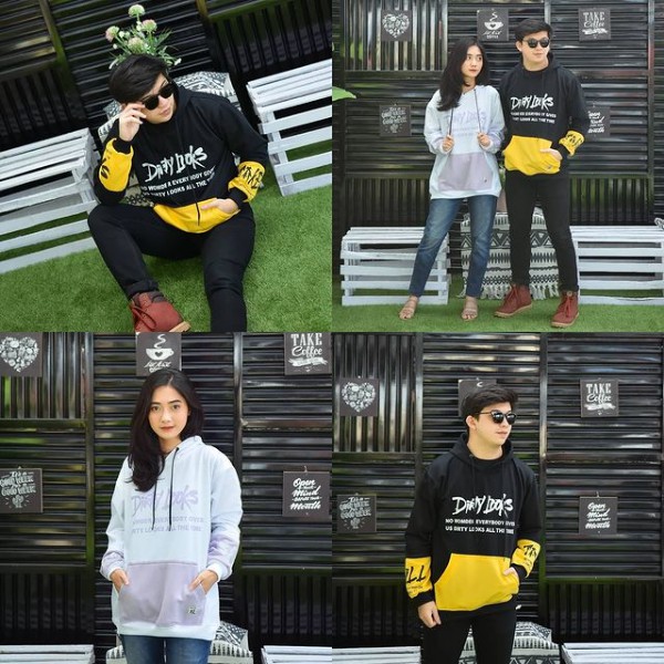 DIRTY LOOKS HOODIE SWEATER