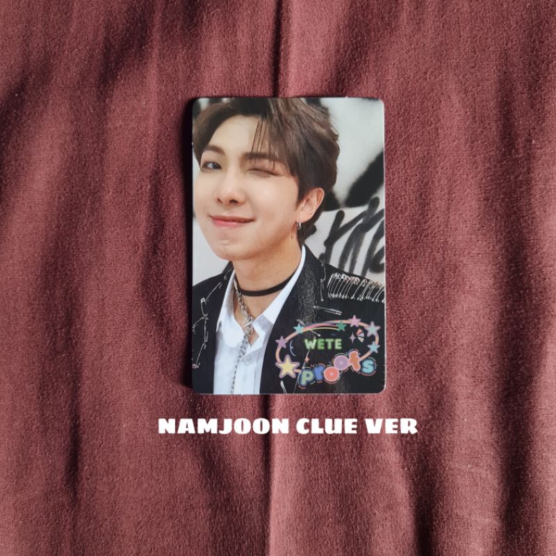 BTS MOTS MCB PHOTOCARD NAMJOON RM JIN SUGA JHOPE V JIMIN JK
