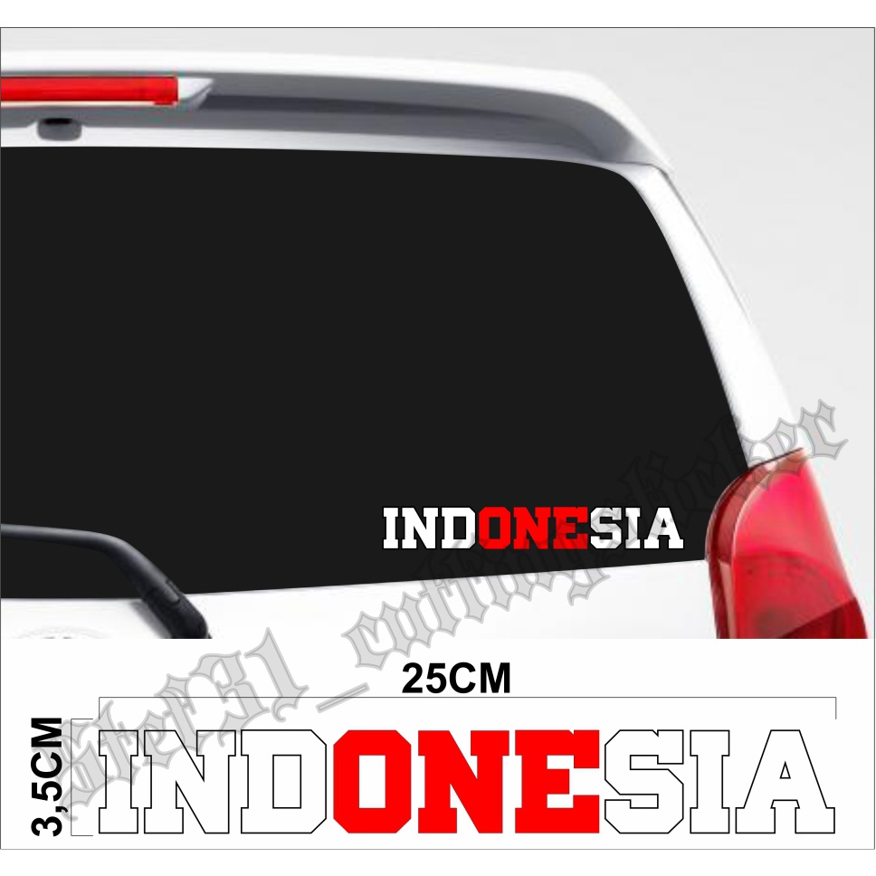 

Stiker cutting tulisan INDONESIA