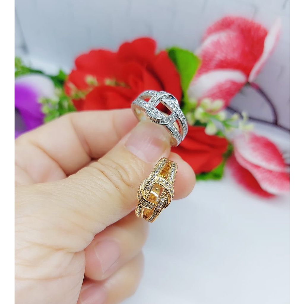 Cincin Xuping Permata Lapis Emas 66A-69A