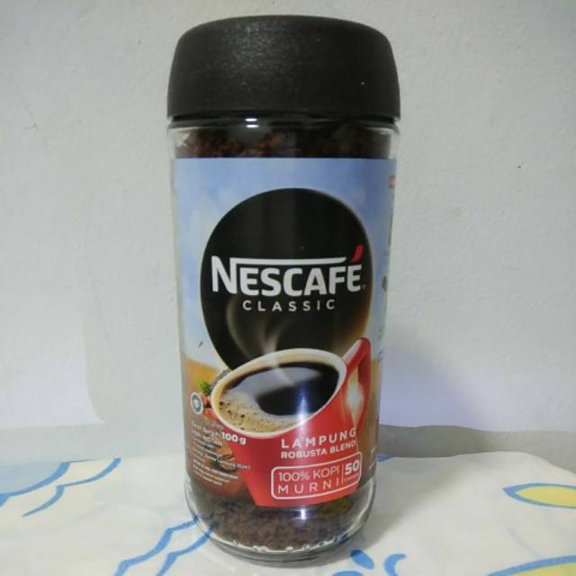 

Kopi Instant NESCAFE Classic Lampung Robusta Jar 100 g