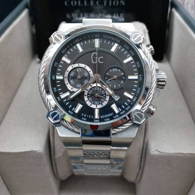 JAM TANGAN PRIA ELEGANT GUESS COLECTION