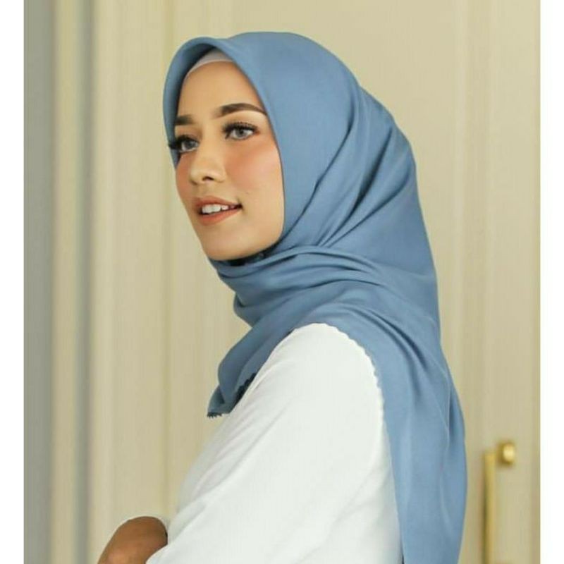 HIJAB BELLA LASER CUT - SUPERFINE COTTON - PREMIUM TERBARU - BASIC VOAL
