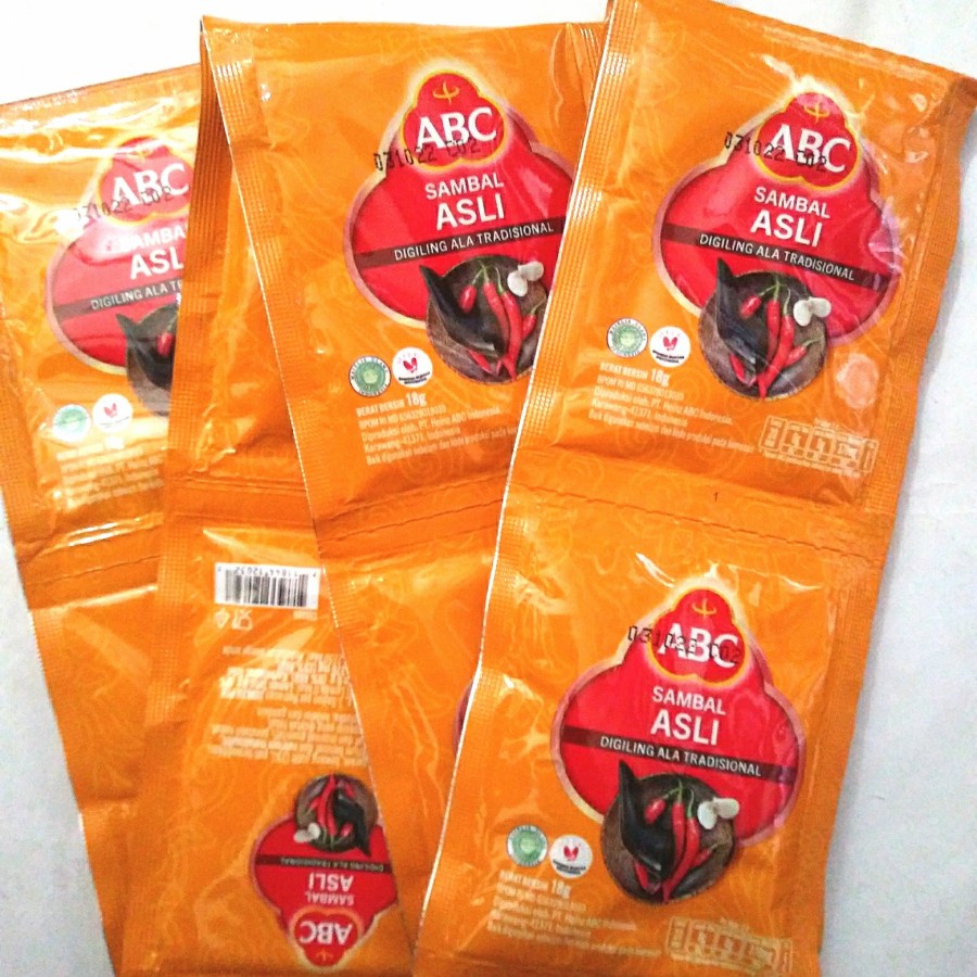 

ABC Sambal Asli Renceng [10x15 Gr]