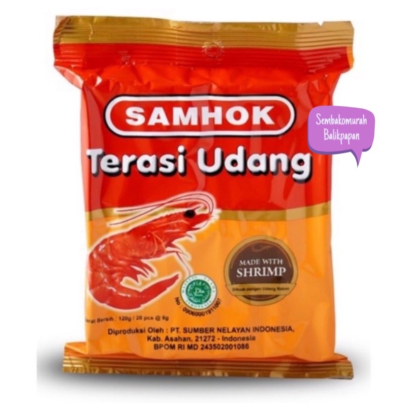 

samhok terasi udang khas medan isi 20pcs