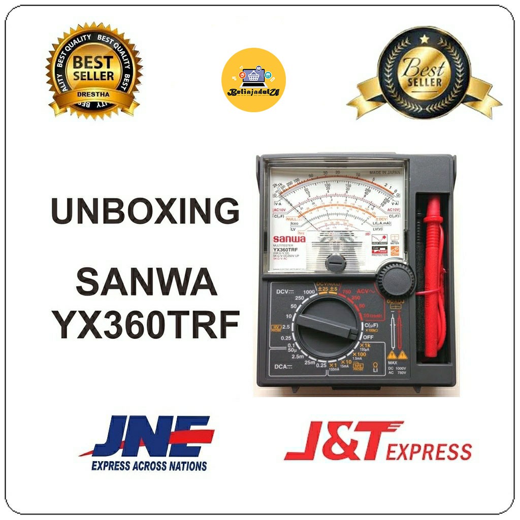 Beliajadulu88 Multimeter Sanwa YX360TRF - Multi meter YX360TRF Sanwa - ORIGINAL JEPANG