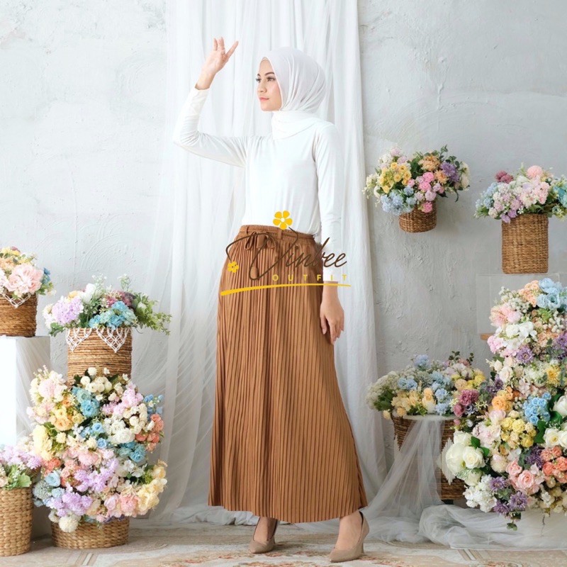 Rok plisket tali /Rok Pleated