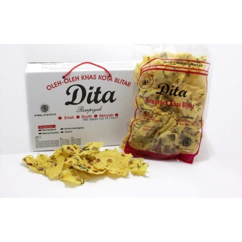 Makro Nuantara Peyek Rempeyek Kacang Tanah Gurih Renyah Mbak Dita Kemasan 250gram