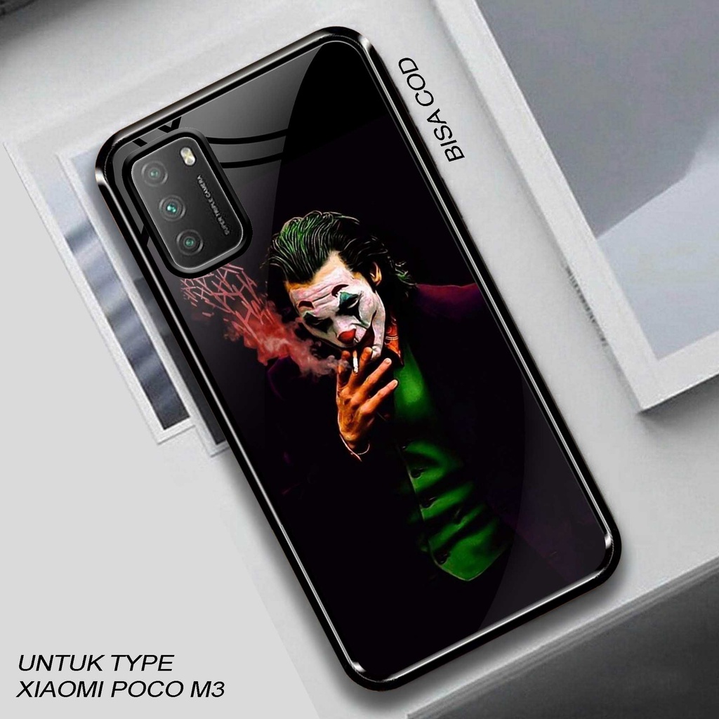 Case Poco M3 - Hardcase Glossy Poco M3 - Silikon Poco M3 - Casing Motif ( Mancase ) - Fashion Case P