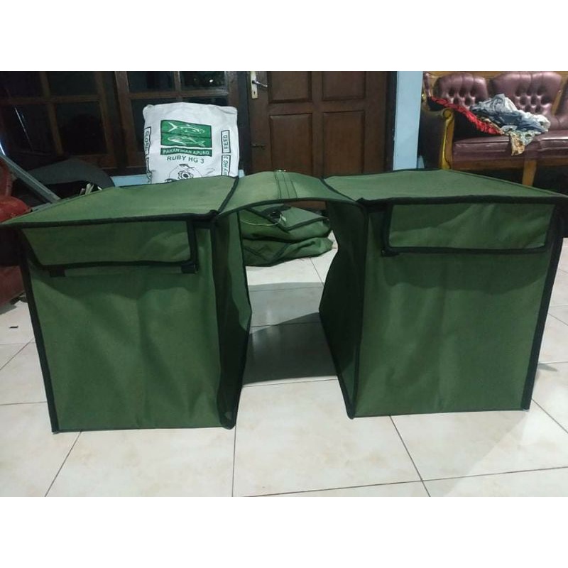 tas motor/tas kurir tas srantul bahan tebal kuat uk Kecil