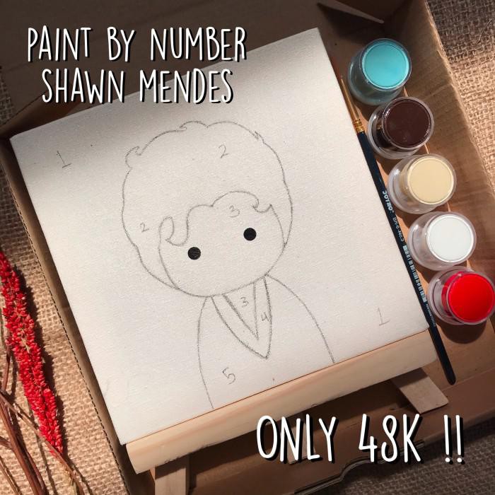 

Art / Paint By Number Shawn Mendes Painting By Numbers Kit Termurah - Tanpa Easel