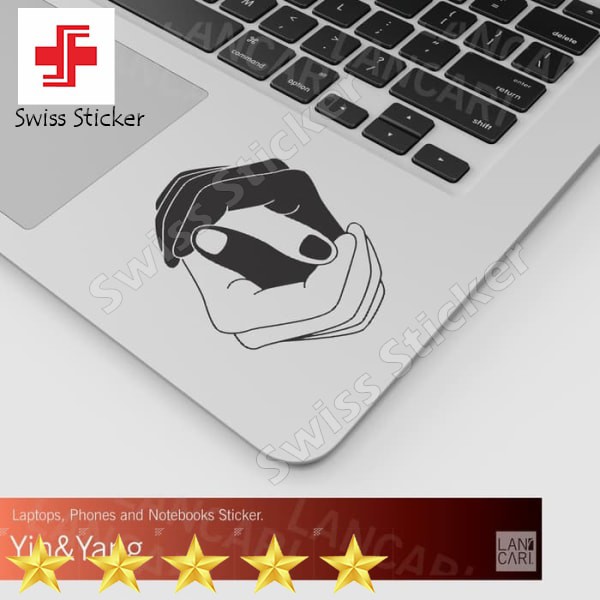 

Promo Sticker Yin dan Yang Yin&Yang Cutting Macbook Laptop Vinyl Cut Stiker - Merah Elegan