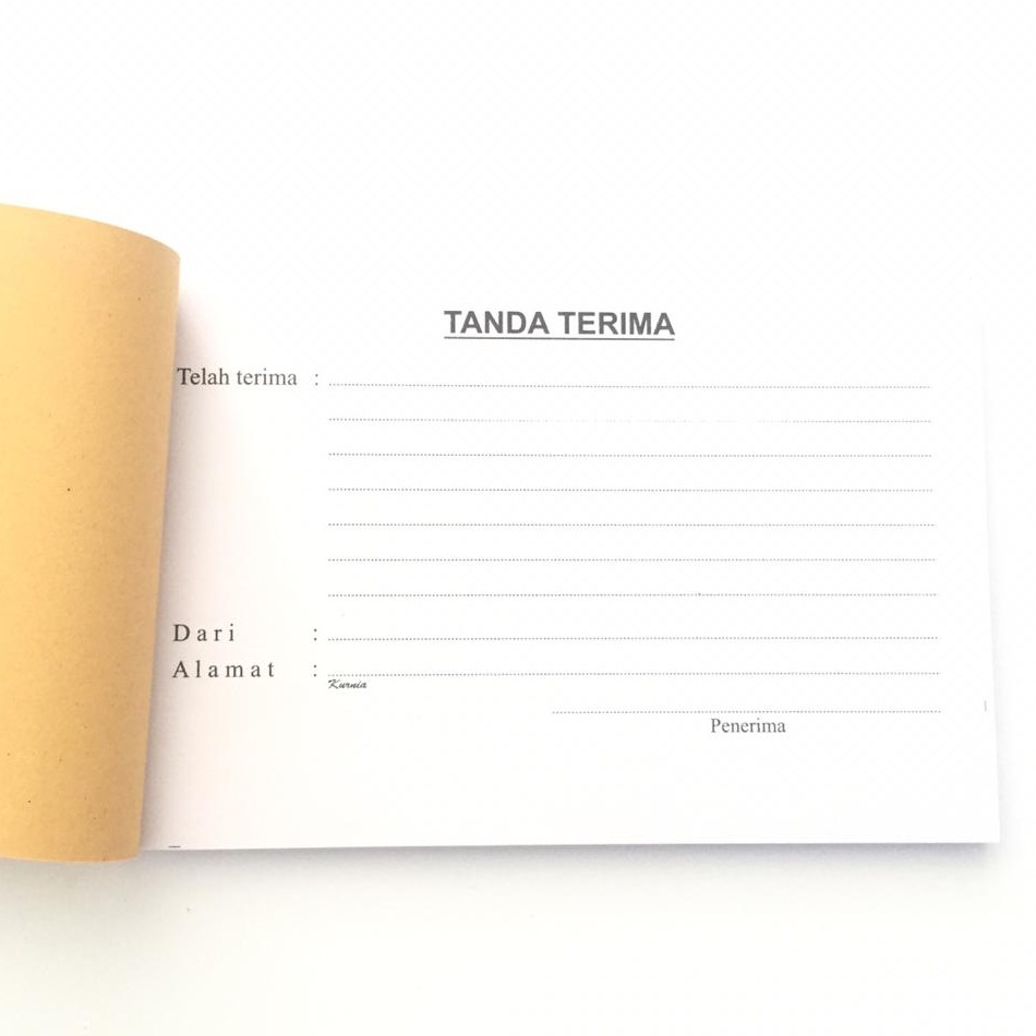 

Buku Tanda Terima Barang 2 Ply Merk Kurnia