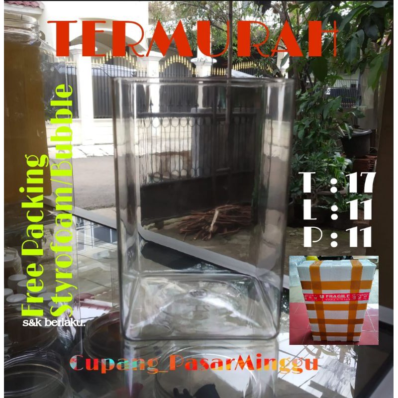 TERMURAH Soliter Cupang Akrilik 2L 2 Liter - PAXTON