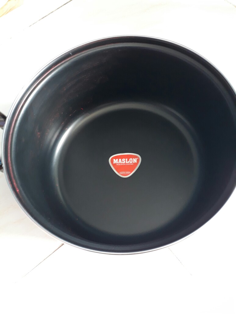 Maspion Blg Dutch Oven Panci Teflon Non-stick Anti Lengket Dutchoven 24 Cm - Merah