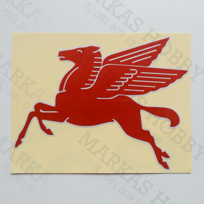 

Stiker / Sticker Mobilgas Single Horse