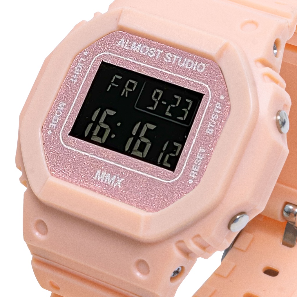 Almost Studio - Jam Tangan Digital - Peach