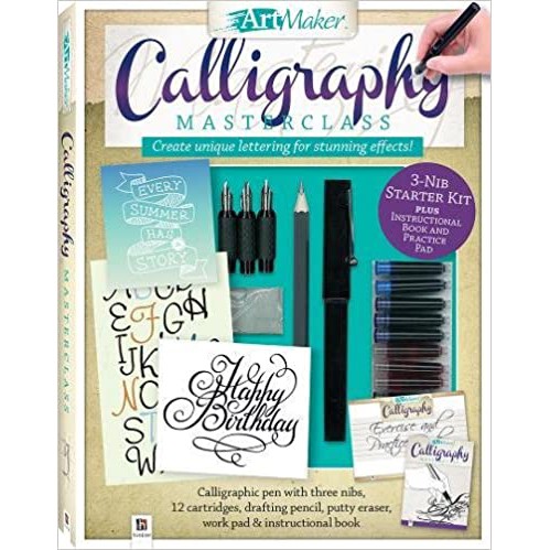 

Art Maker Calligraphy Masterclass Kit (portrait) buku kaligrafi